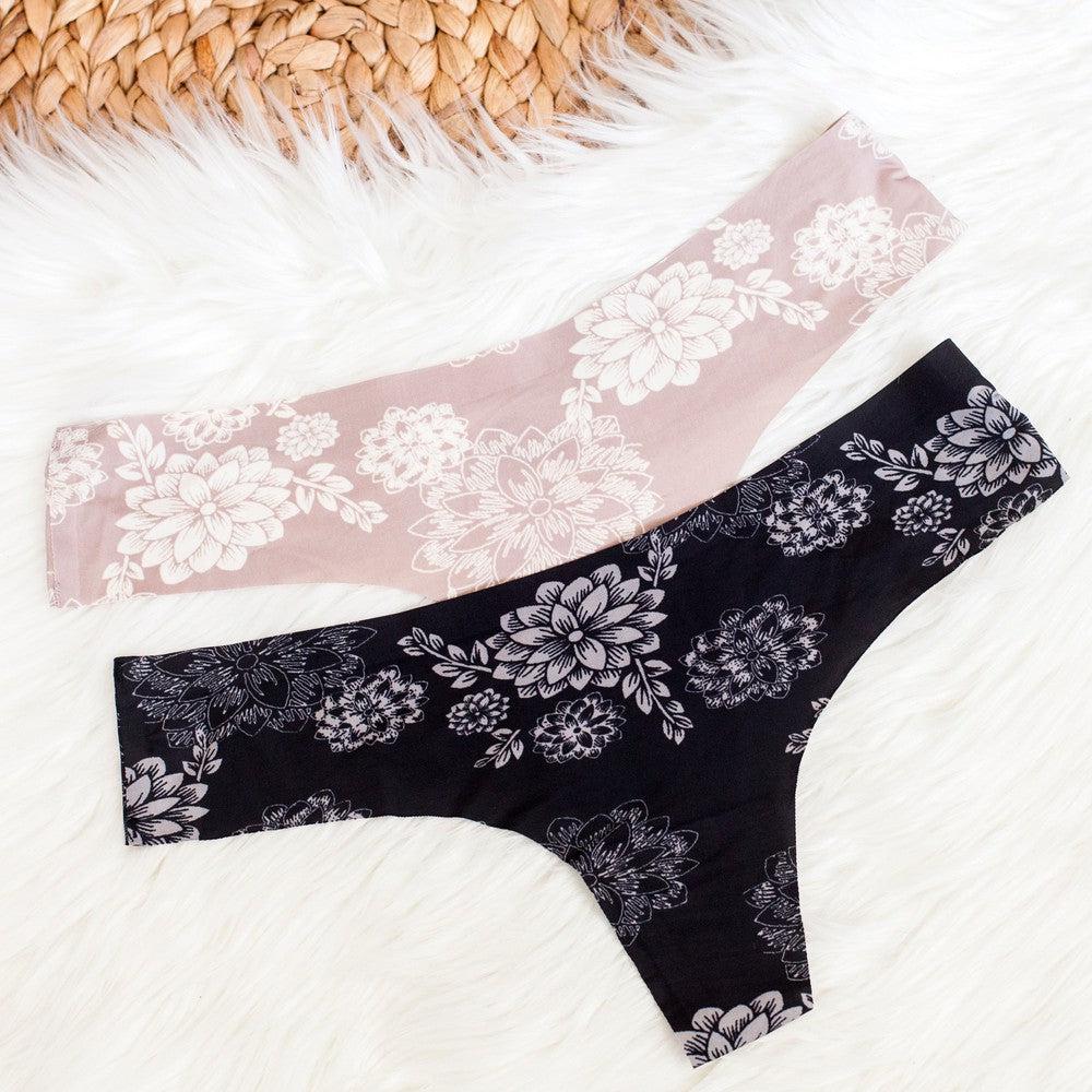 Flory Thong Set-Underwear