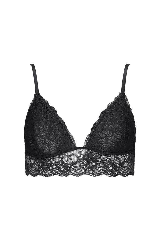 Michelle Bralette - Black-Love Loren